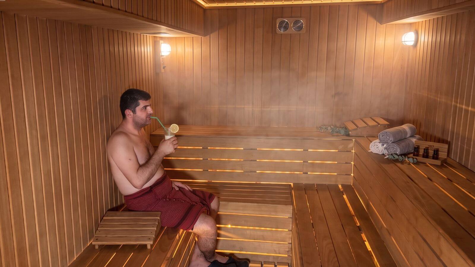 Maissha Spa sauna alanı